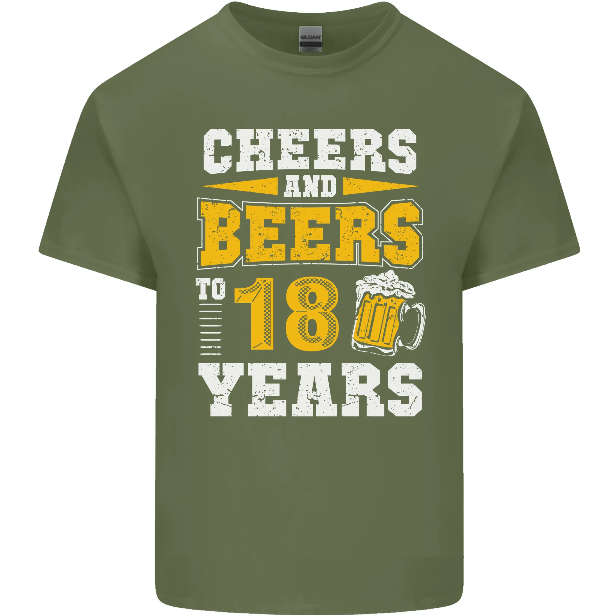 18th Birthday 18 Year Old Funny Alcohol Mens Light Cotton T-Shirt