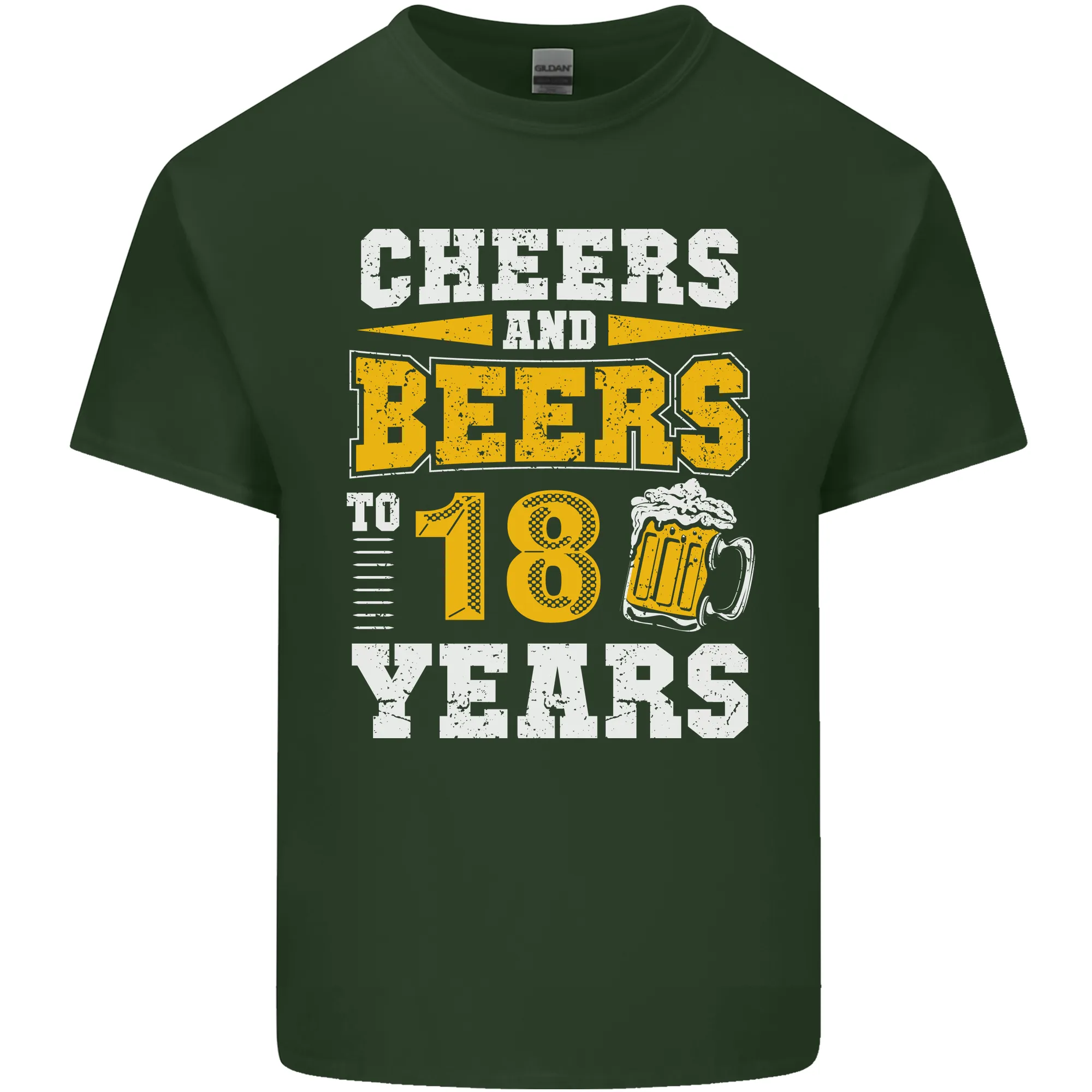 18th Birthday 18 Year Old Funny Alcohol Mens Light Cotton T-Shirt