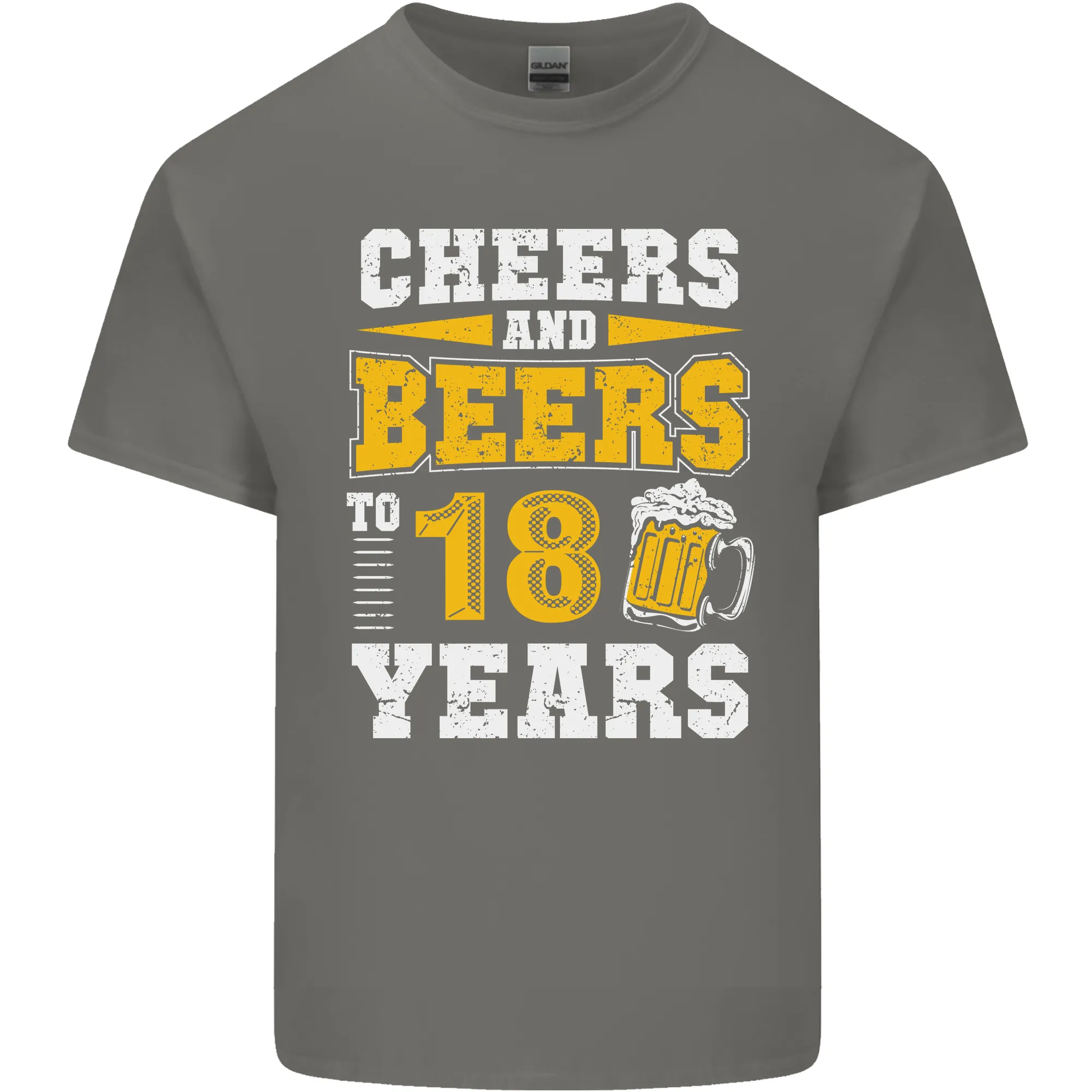 18th Birthday 18 Year Old Funny Alcohol Mens Light Cotton T-Shirt
