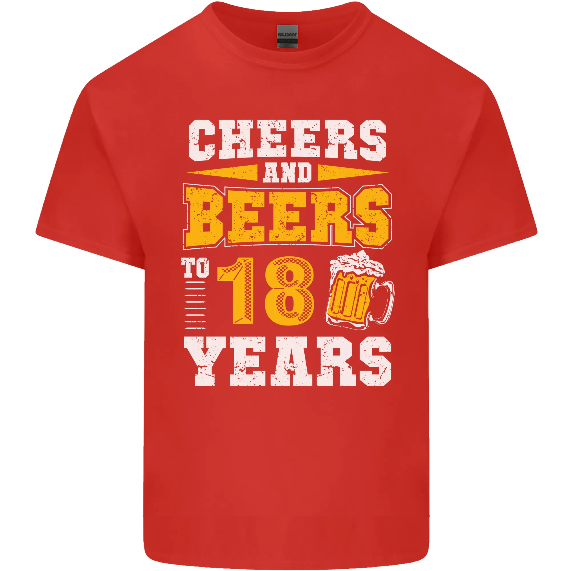 18th Birthday 18 Year Old Funny Alcohol Mens Light Cotton T-Shirt