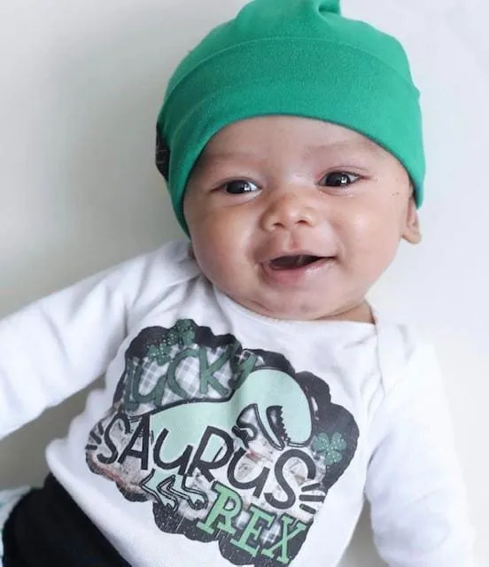 Green | Jersey Knit Beanie