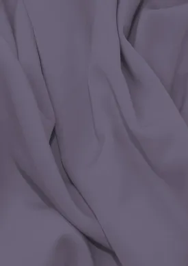 Mauve 60" (150cms) Sienna Crepe Plain Dyed Luxury Soft Feel Fabric Dress/craft/fashion