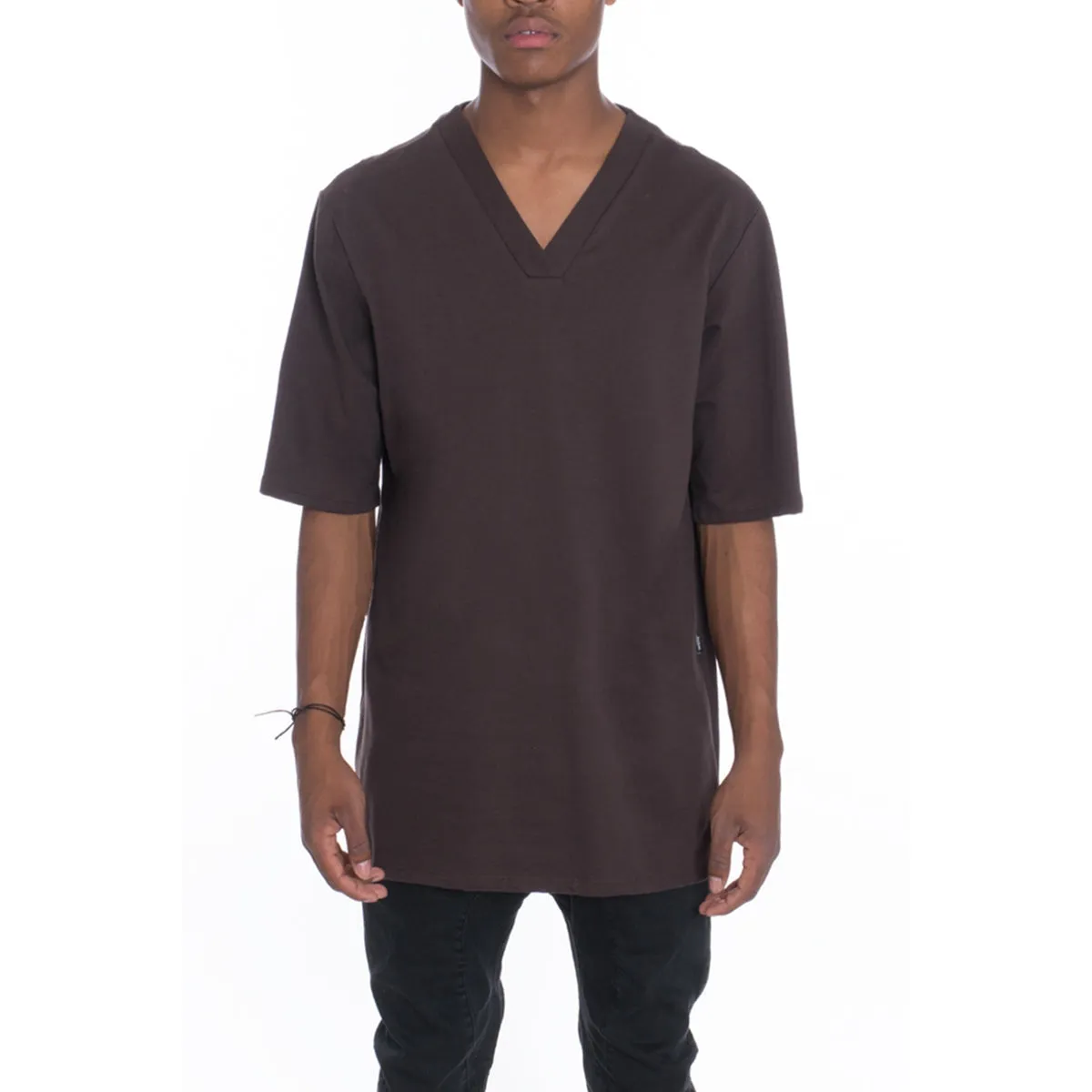 Oversized V-Neck Tee (4 Colors)