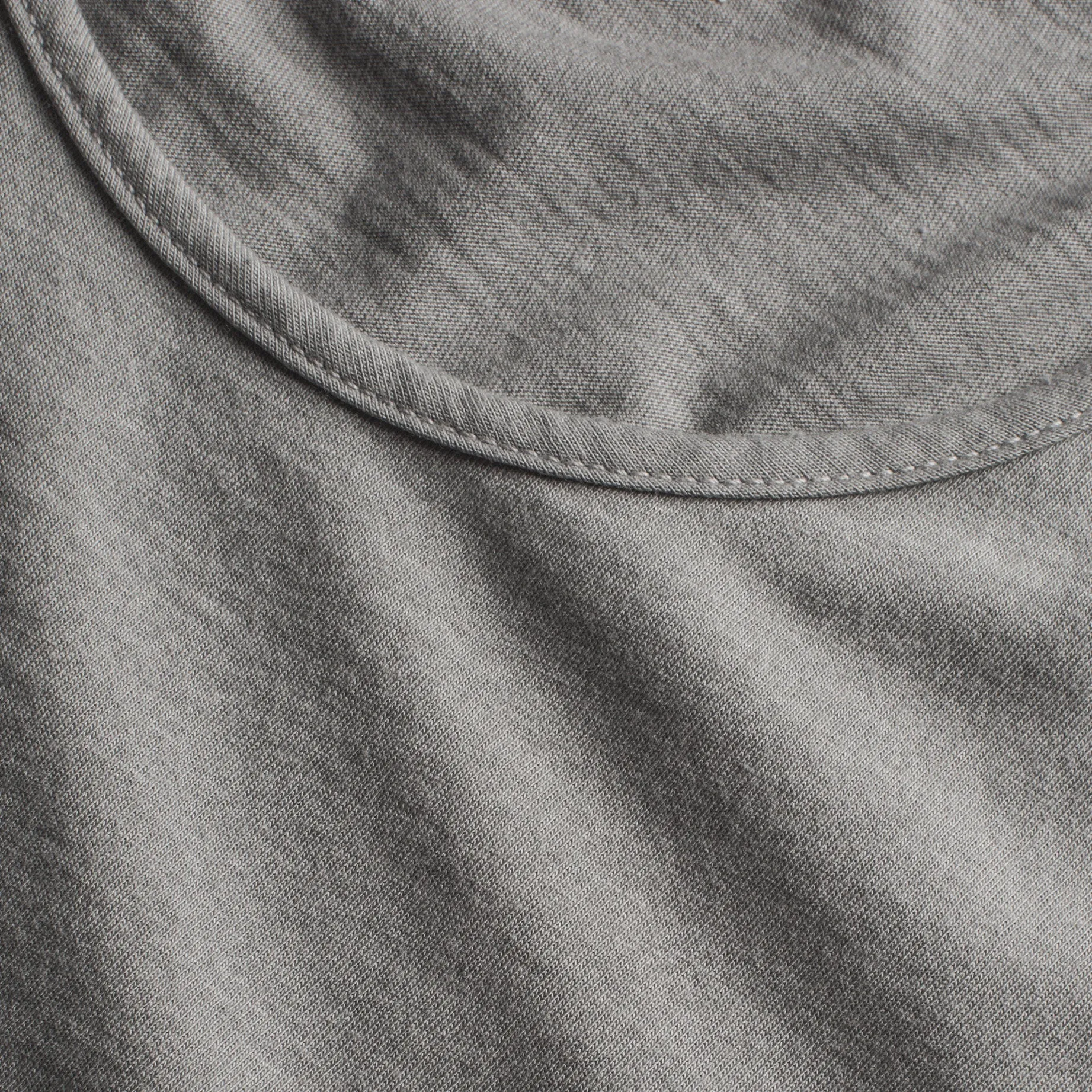 The Elle Crewneck Tee in Heather Grey