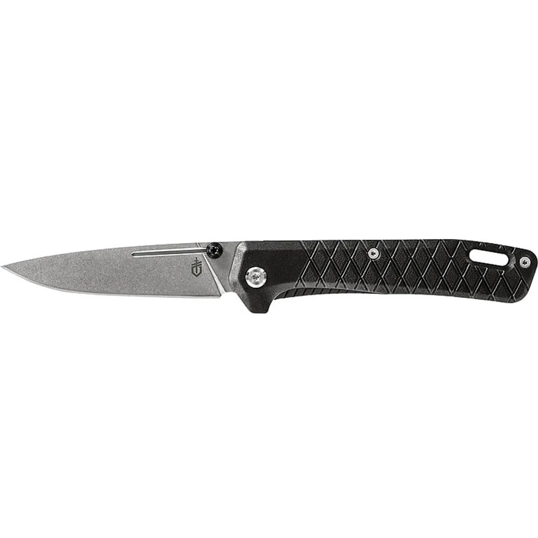 Zilch Folding Blade Clip Knife - Black by Gerber